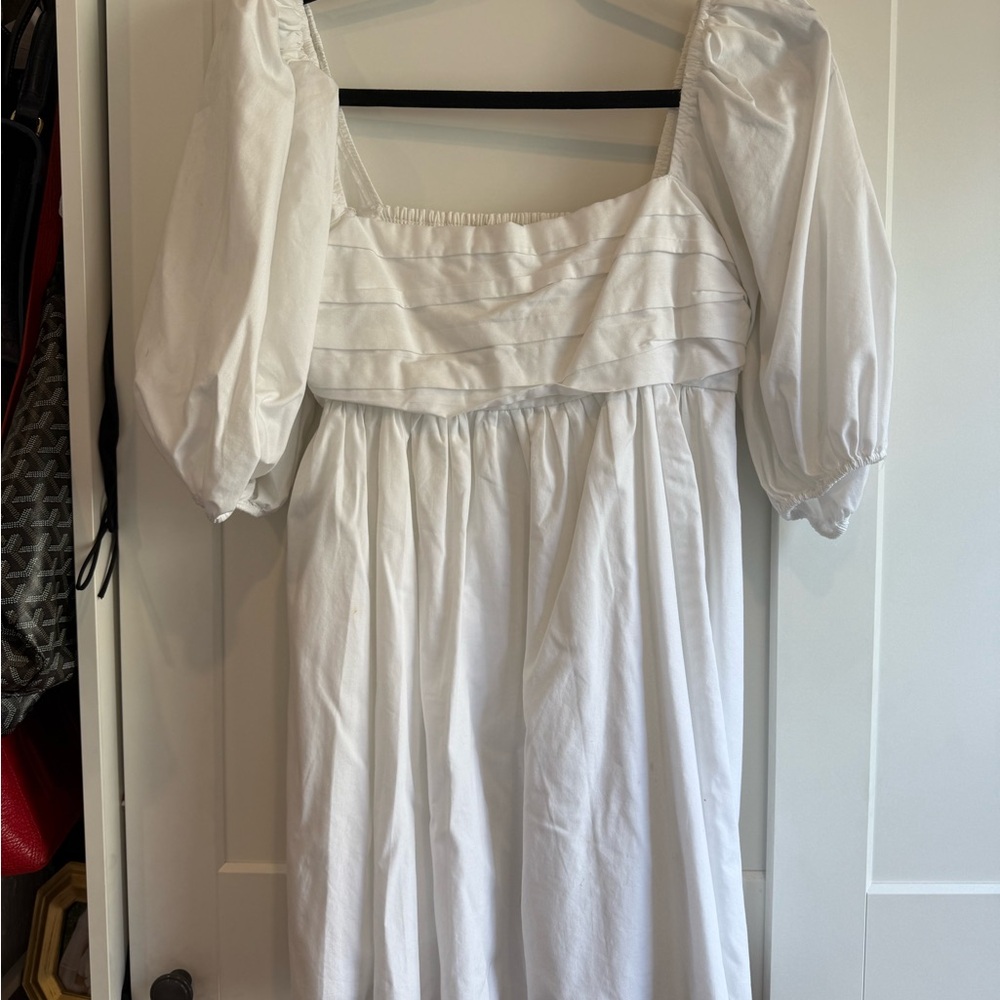 Abercrombie Puff Sleeve Dress - Small Petite